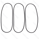 Smart cat litter box SL01 accessories Fixed rubber band Black