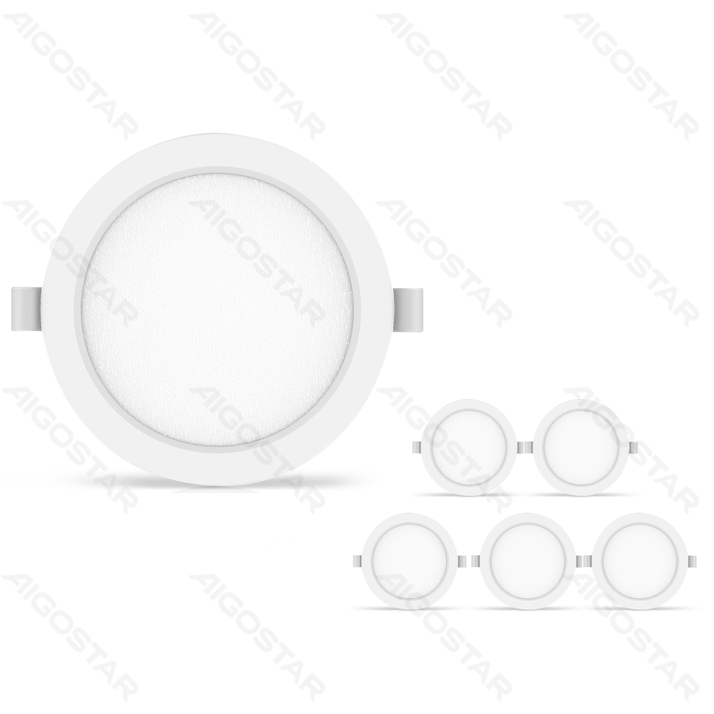 [B10405YRJ] E6 LED Opbouw Downlight Rond 20W Natuurlijk Licht (6 stuks)