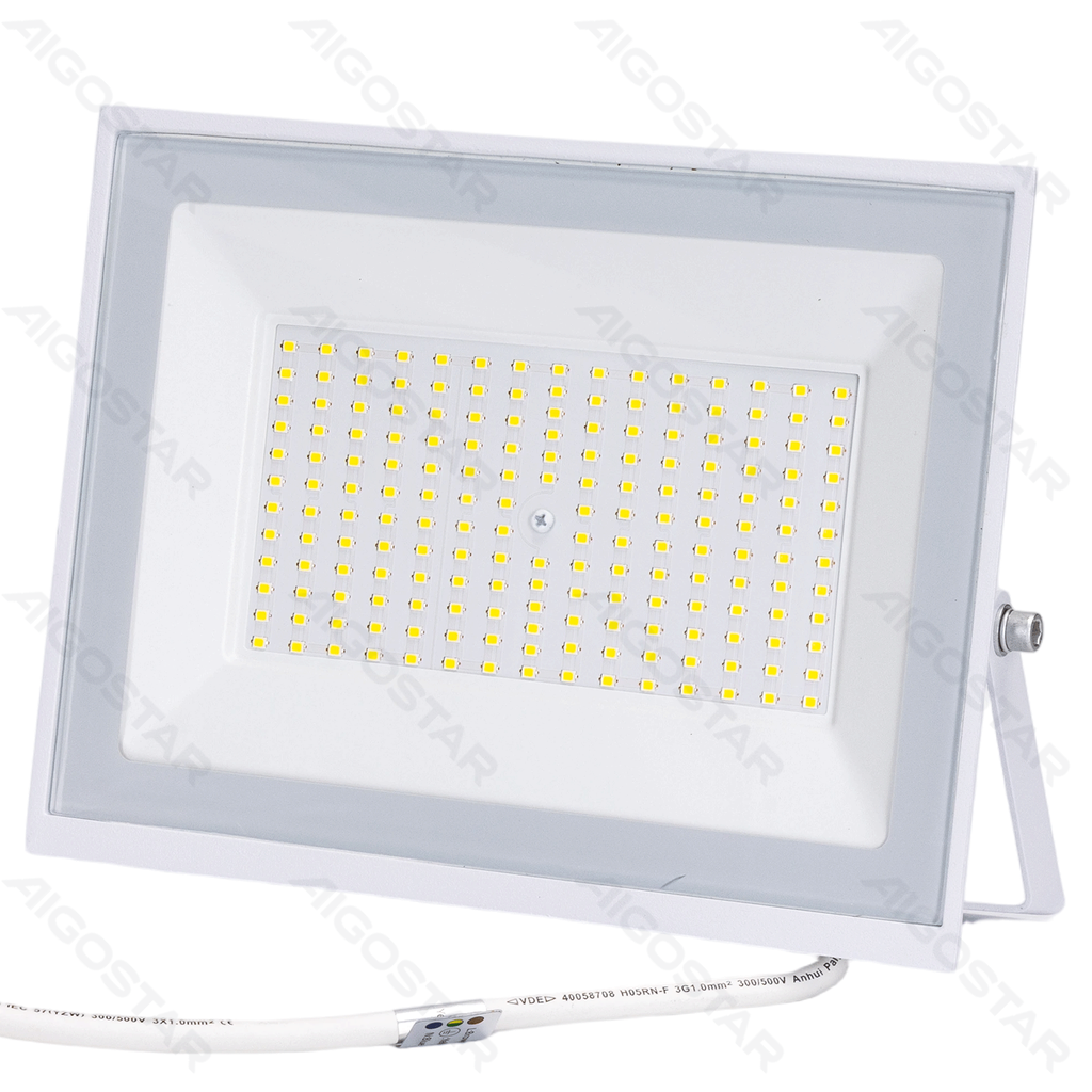 [B10202AAJR] Aigostar LED Flood light Glass shade White 100W 6500K 25cm