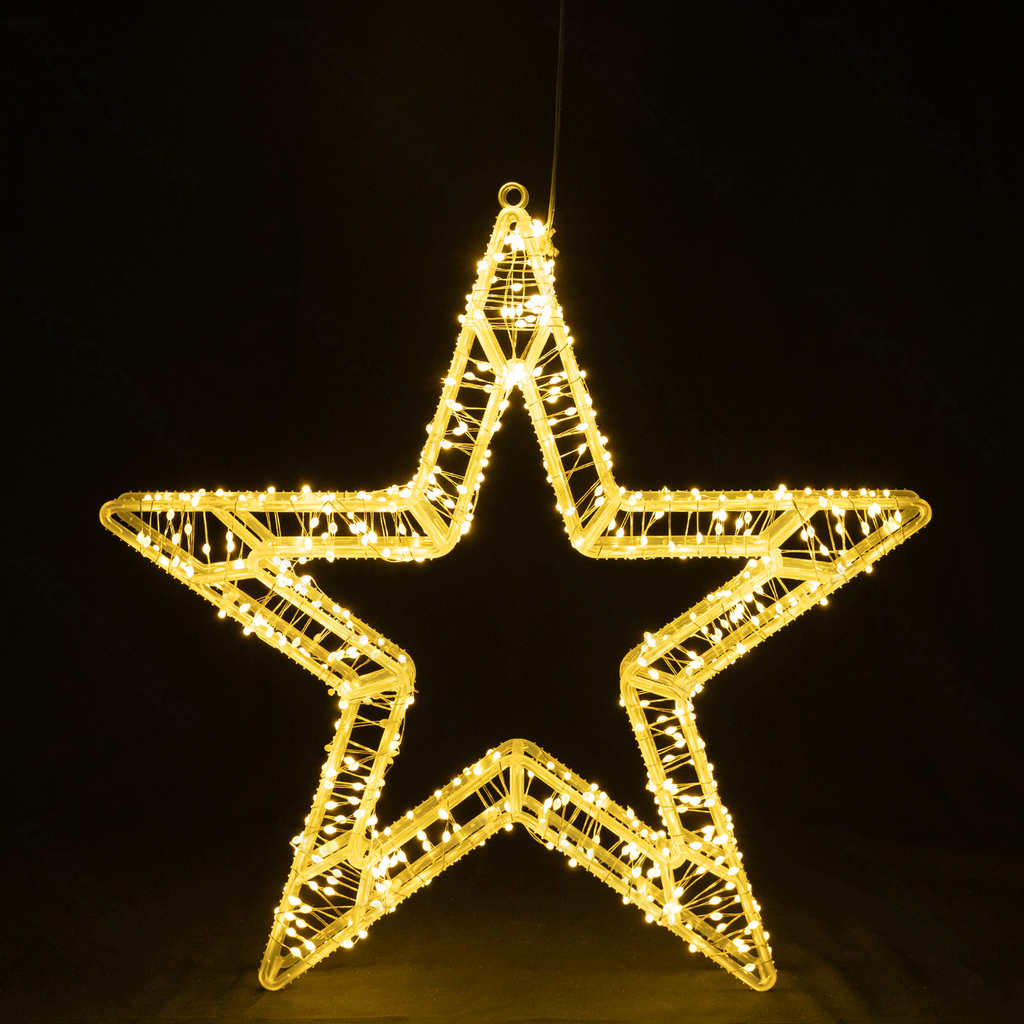 Led stringhanger ster warm wit IP44 binnen & buiten