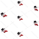 2AA batterij string lichten Lineaire sneeuwpop Warm wit 2m IP20 Binnen