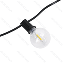 Laagspanning Snoerlicht – G50 Gloeilamp Warm Wit 10m IP44 Binnen & Buiten