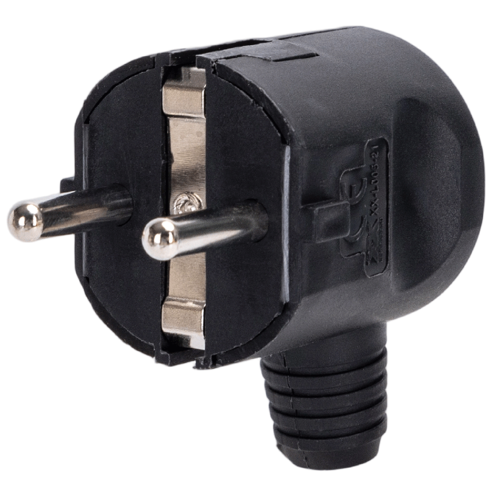 [B201034FF] Deutscher Stecker zum Festverdrahten, 16 A, rund