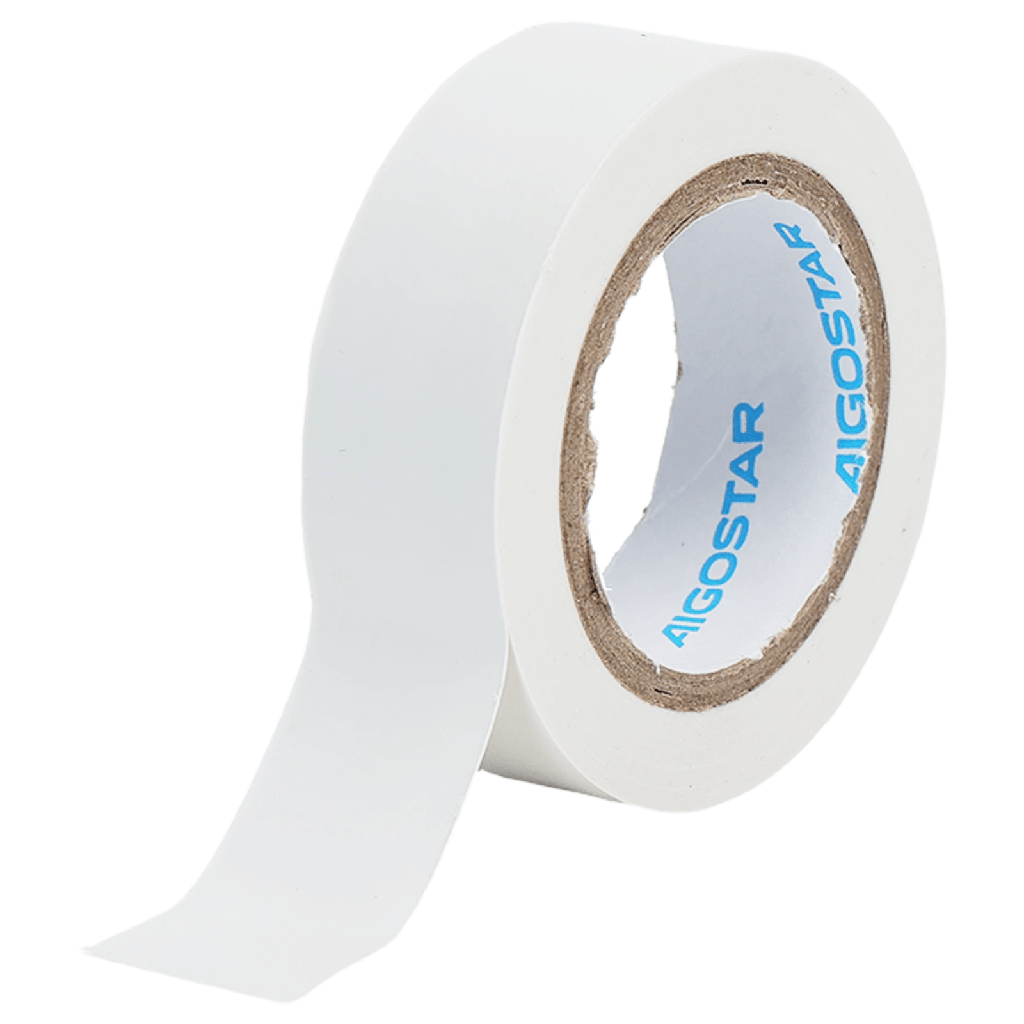 [B20104ACGR] Electrical tape T0.13mm W19mm L10m White