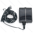 Lichtsnoer op zonne-energie (PVC & koper) multikleur 2m+20m IP65