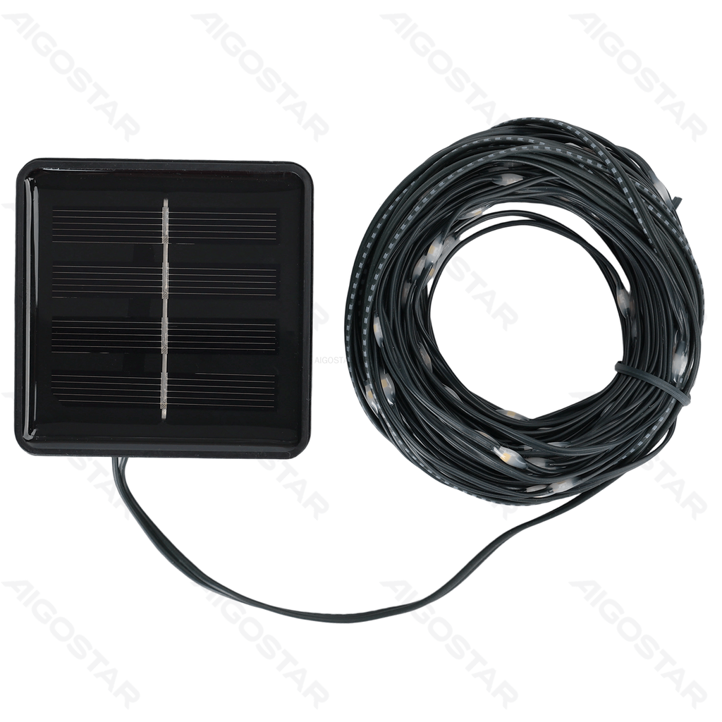 Lichtsnoer op zonne-energie (PVC & koper) multikleur 2m+10m IP65