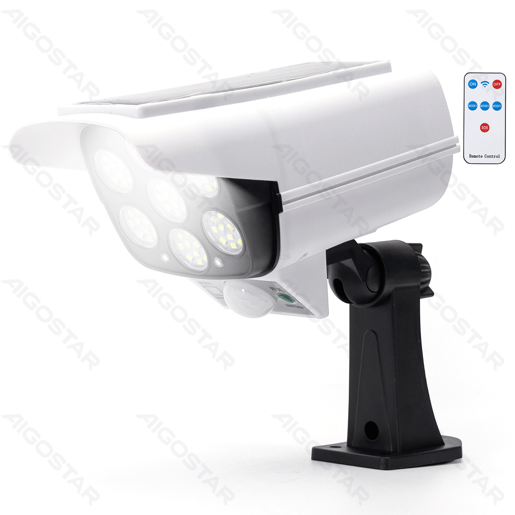 Solar wall lights SENSOR Fake security camera 6500K
