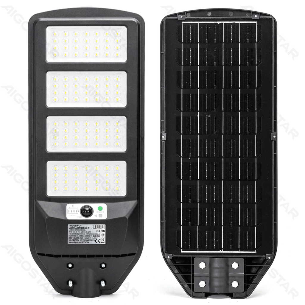 [B1020136I] Solarstraßenlaternen Integrierte 200W 6500K 02-Serie