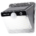 Solar wall lights SENSOR Area lighting Crystal-grid single-sided lighting 6500K