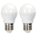 LED lamp G45,12W 6500K 1170lm E27,2pcs