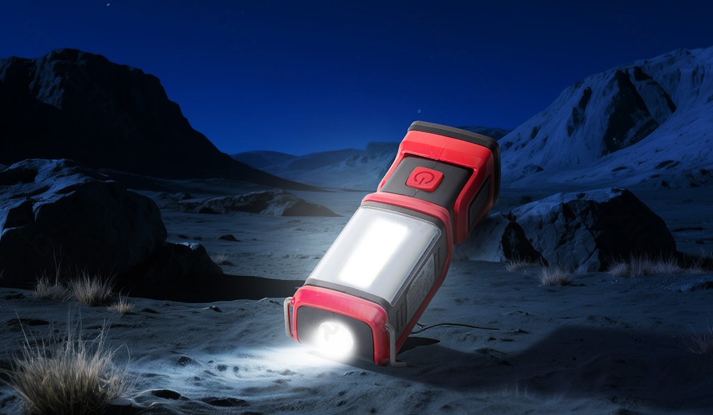 [B105011WL] LED-werklamp 3*AAA-batterij