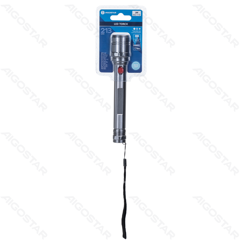 [B105011JQ] LED-zaklamp 2*AA
