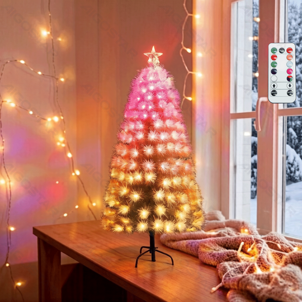 [B10303Y3S] Niederspannungs-Glasfaser-Lichtstrahlbaum 0,9 m hoch RGIC IP44 Innen-/Außenbereich