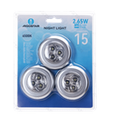 Night light 6500K 3pcs 3*AAA