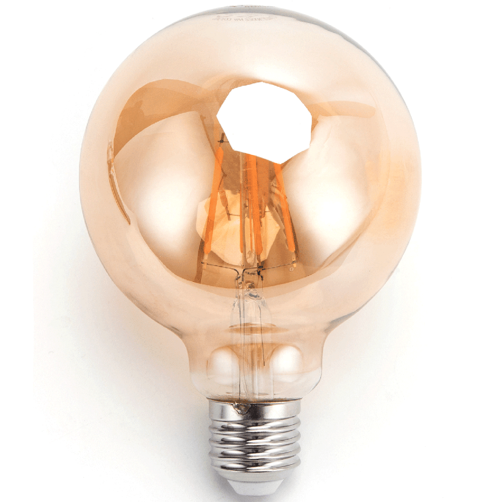 [B10106QO9] LED Bulb (Amber) G95 E27, 20W