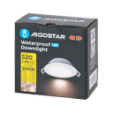 IP65 waterdicht downlight 4,8W 3000K 1st