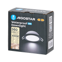IP65 waterproof downlight 4.8W 4000K 1pc
