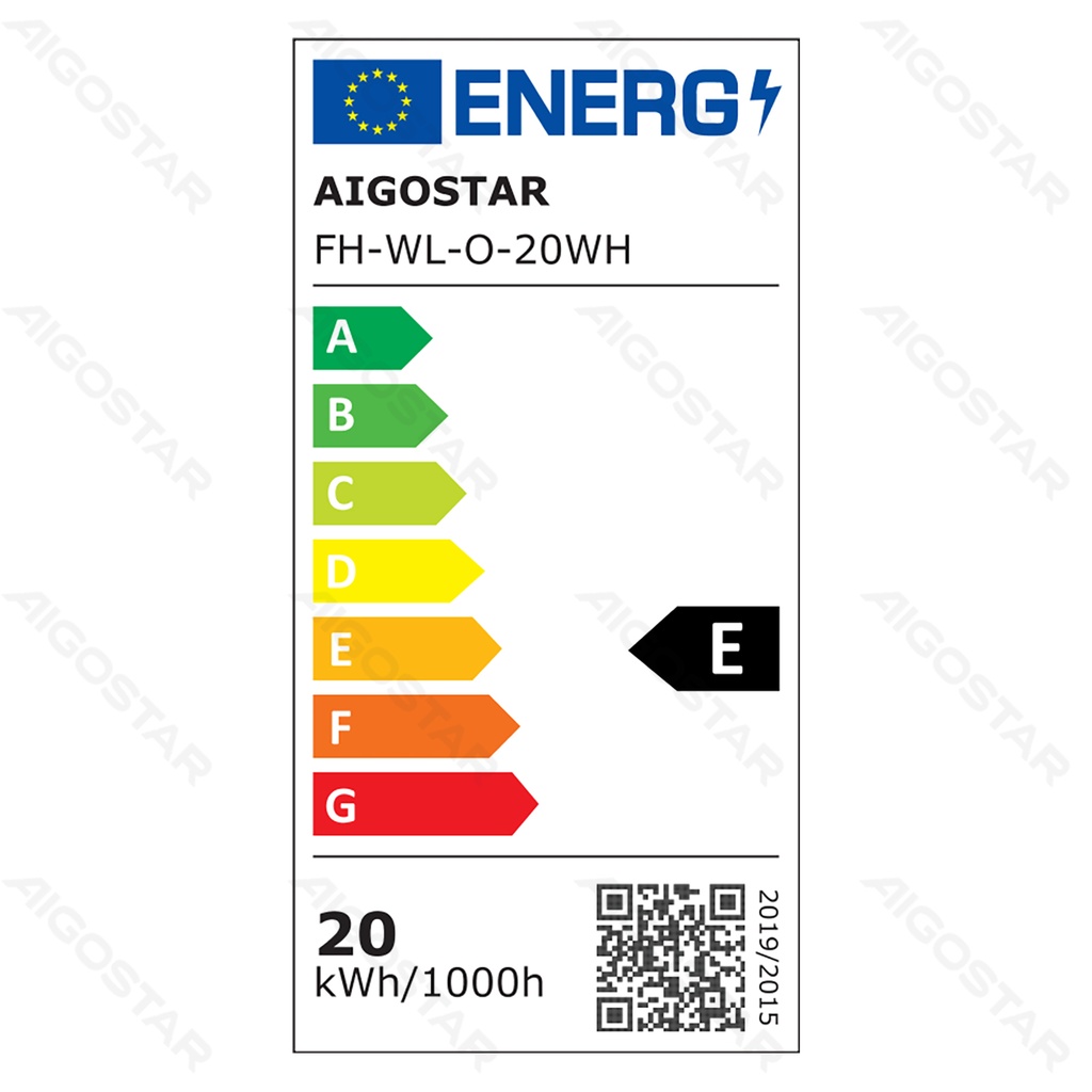Vochtbestendige Muurverlichting 20W 6500K