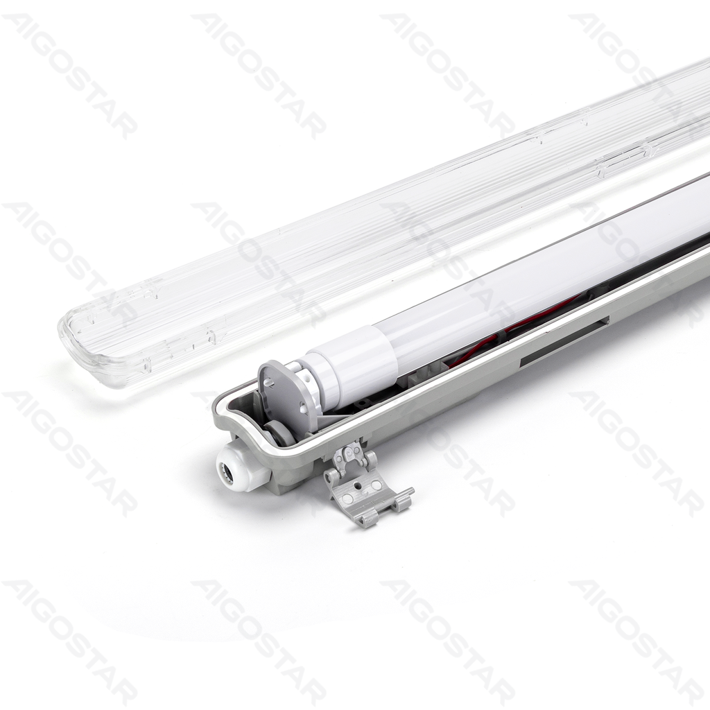 [B10401N2R] Tri-proof armatuurset met LED-buis van 1,2m 18W 6500K