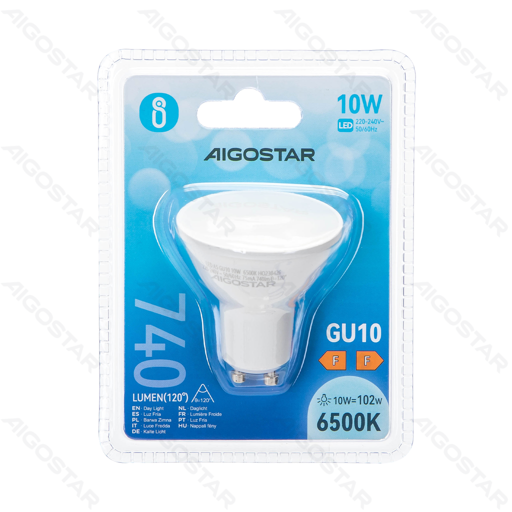 [B10107MI1] LED Bulbs GU10,10W 6500K