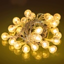 Bubbellichtstrook met laag voltage Warm wit 5m IP44 Binnen/Buiten Kleurvak