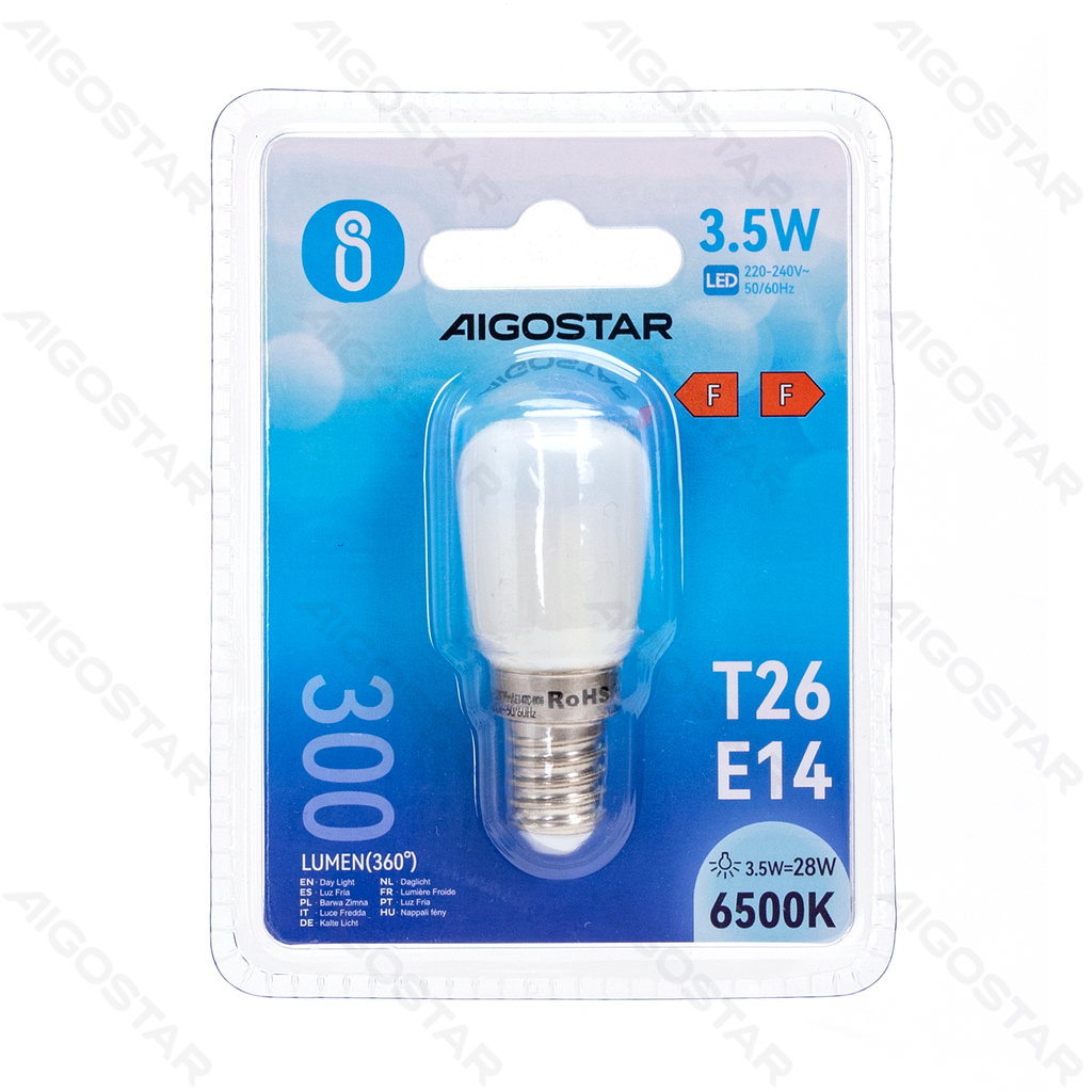 [B10101H2I] LED Koelkastlamp T26 E14 3,5W