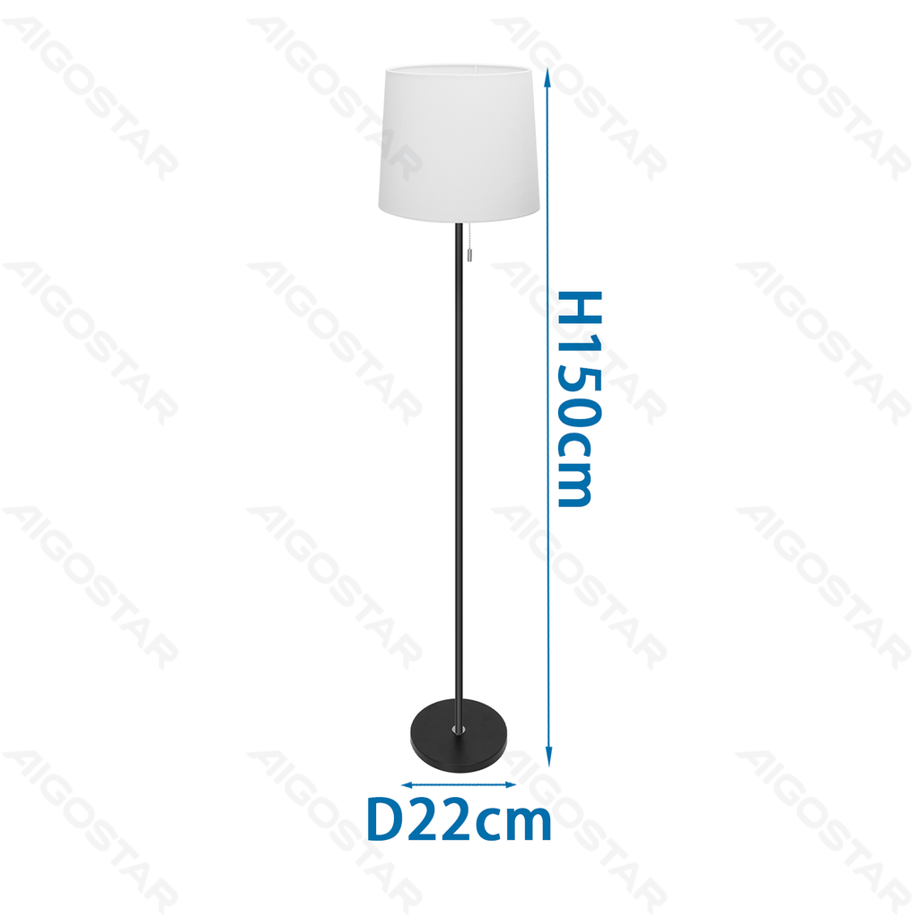 [B10306AT3] Metal Floor Lamp (without light source) E27