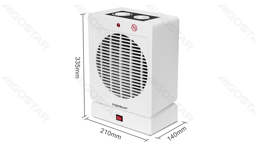 [330001ZDB] 2000W ventilator met OSC-functie