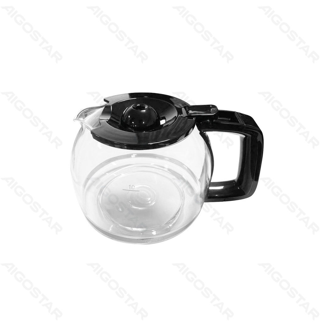 [300105XQM] Glazen koffiepot