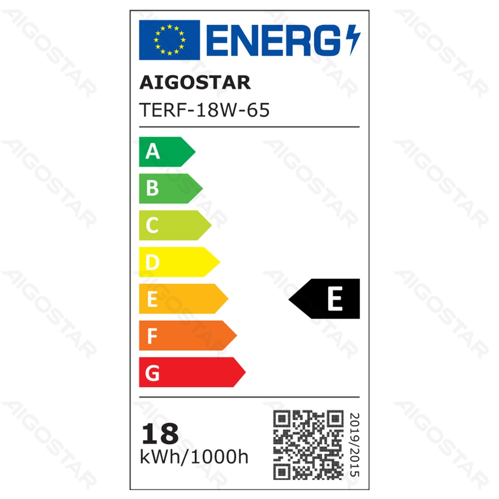 [B10405WHA] Aigostar E6 LED Opbouw Downlight Vierkant 18W Wit Licht