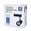 LED 3-wire track lighting black 10W