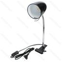 Desk Lamp with Clamp (Without Light Source) Black E27
