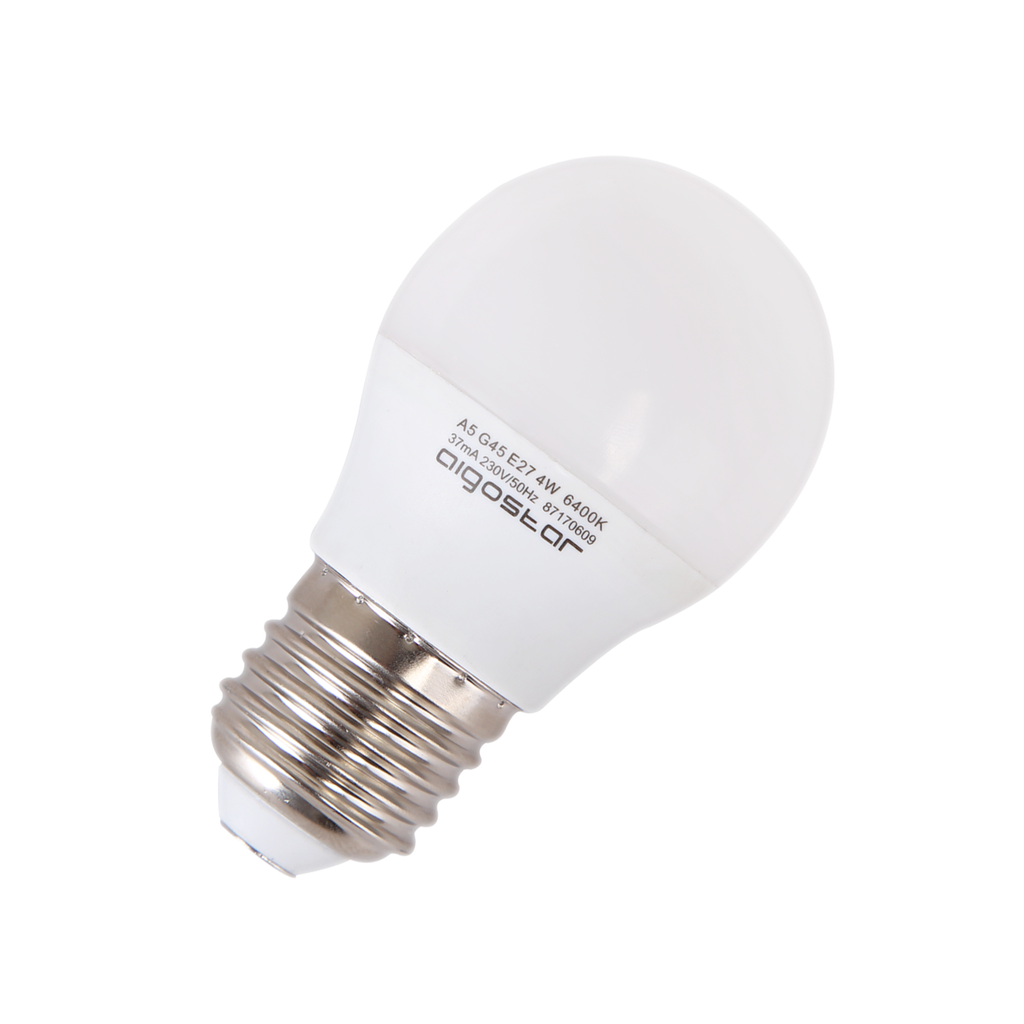 Aigostar LED A5 G45 BIG ANGLE E27,5W 6400K 390Lm