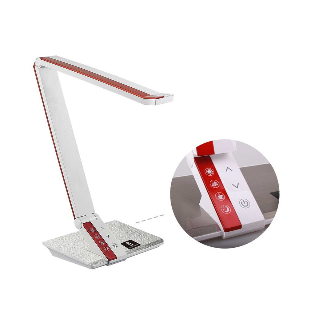 LED-Schreibtisch- und Tischlampe 03 Rot 10 W