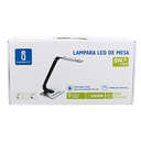 LED-Schreibtisch- und Tischlampe 05 silber/schwarz 8 W