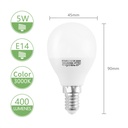 LED A5 G45 BIG ANGLE E14,5W 3000K
