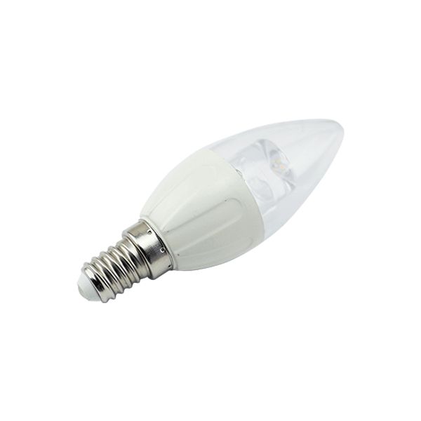 [181697] LED C5 C35 E14,4W 6400K WITH LIGHT PIPE 260LM