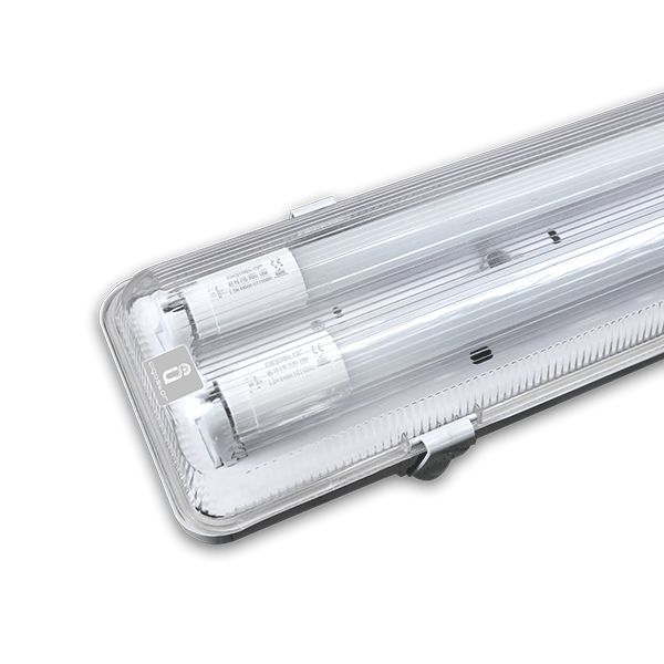 Tri-proof IP65 dubbel T8,1200mm kortsluitveilig