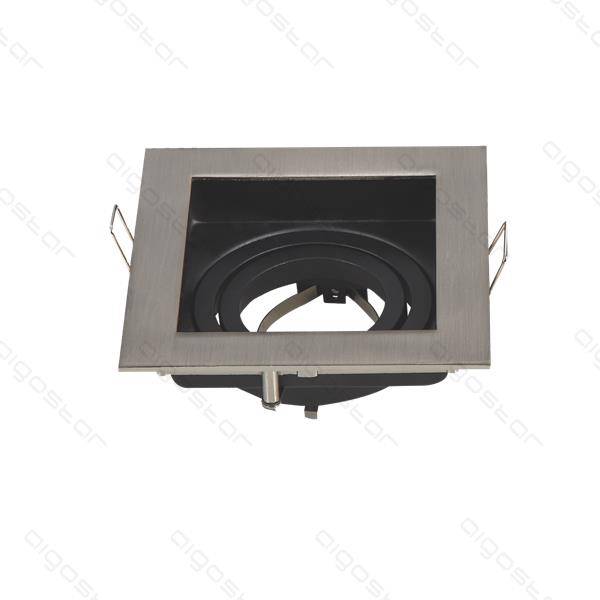[A004438] TS71S Spot Light, Satin Nickel, 90 x 90 mm