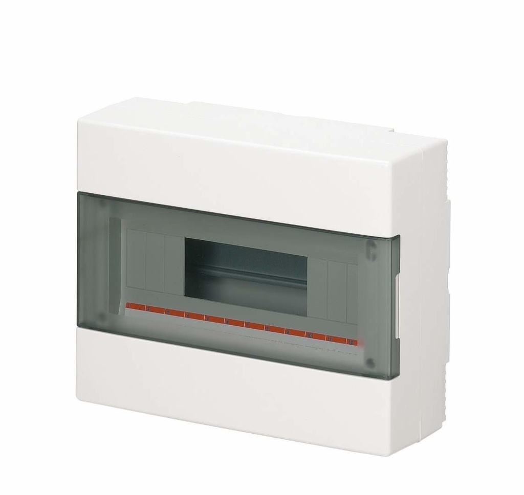 [EC60012] EC elettrocanali EC Aufputzgehäuse  12 Module IP40 Weiß 1-reihig