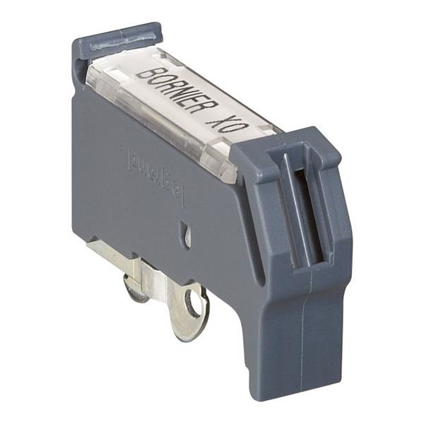 [LE37513] LEGRAND Bloc d'extrémité, pas de 12 mm, pour rails triples