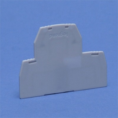 [LE39455] LEGRAND Eindplaat 2 verbinding spoed 5/6 mm - dikte 2 mm