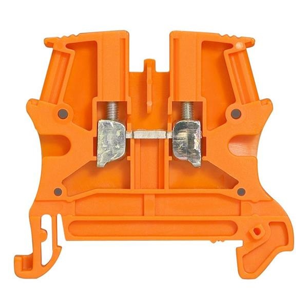 [LE39337] Borne à vis LEGRAND, 1 connexion, 2,5 mm² (pas de 5 mm), orange