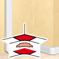 [3673846] LEGRAND Variable Inner Corner DLP Design Cable Trough 50x105mm - Cover Width 65 mm - White