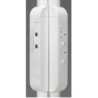 [LE031066] LEGRAND Bloc de colonnes vide, 8 modules, couleur blanche