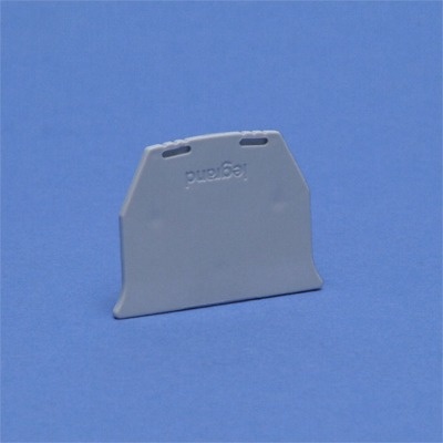 [LE39450] LEGRAND End Plate, 1 connection, 1 input/1 output - pitch 5/6 mm