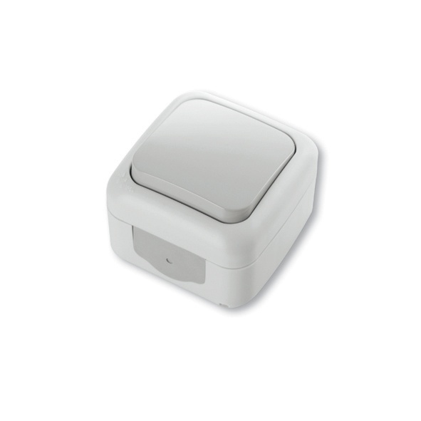 [LE90555501] VIKO Enkelpolige  opbouwschakelaar spatwaterdicht IP54