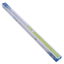 LED T8,10W 0,6M 4000K Half aluminium kunststof 120lm / W