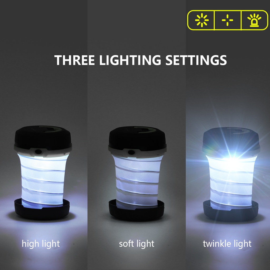 [A190781] Lampe de camping à LED 7000 K (lumière blanche)