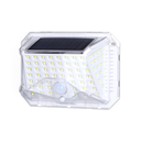 Solar wall light with sensor